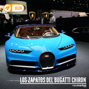 Los zapatos del Bugatti Chiron.