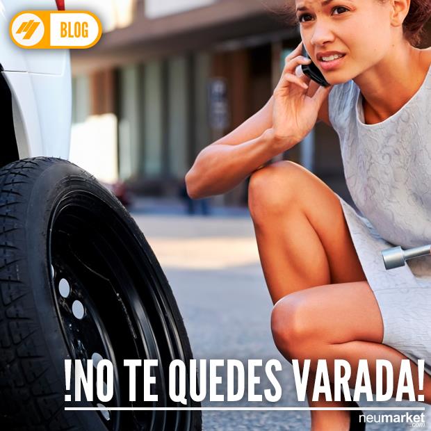 ¿Ponchada? Cómo cambiar una llanta y no morir en el intento.