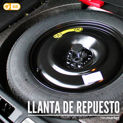 Uso de la llanta de repuesto