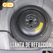 Uso de la llanta de refacción