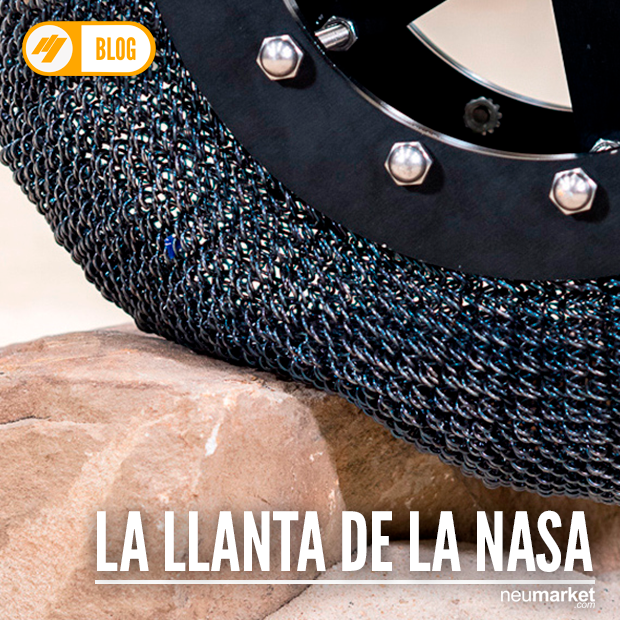 La NASA creó la llanta más elástica del mundo.