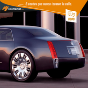5 coches que nunca tocaron la calle