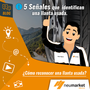 5 señales para identificar una llanta usada.