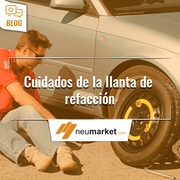 Cuidados de la llanta de refacción.