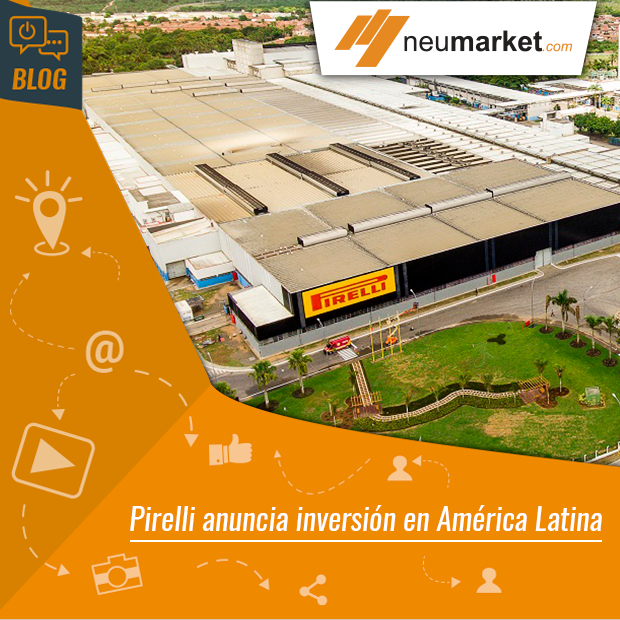 Pirelli anuncia inversiones de más de 250 millones de euros en América Latina