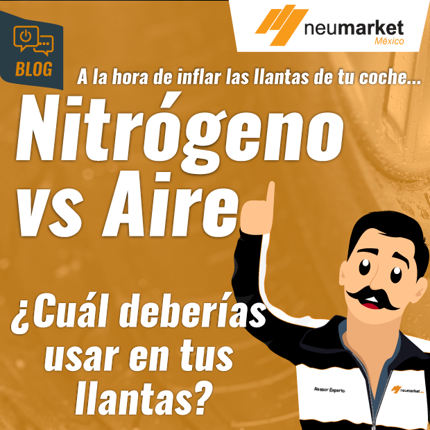 Nitrógeno Vs Aire, ¿Cuál deberías usar en tus llantas?