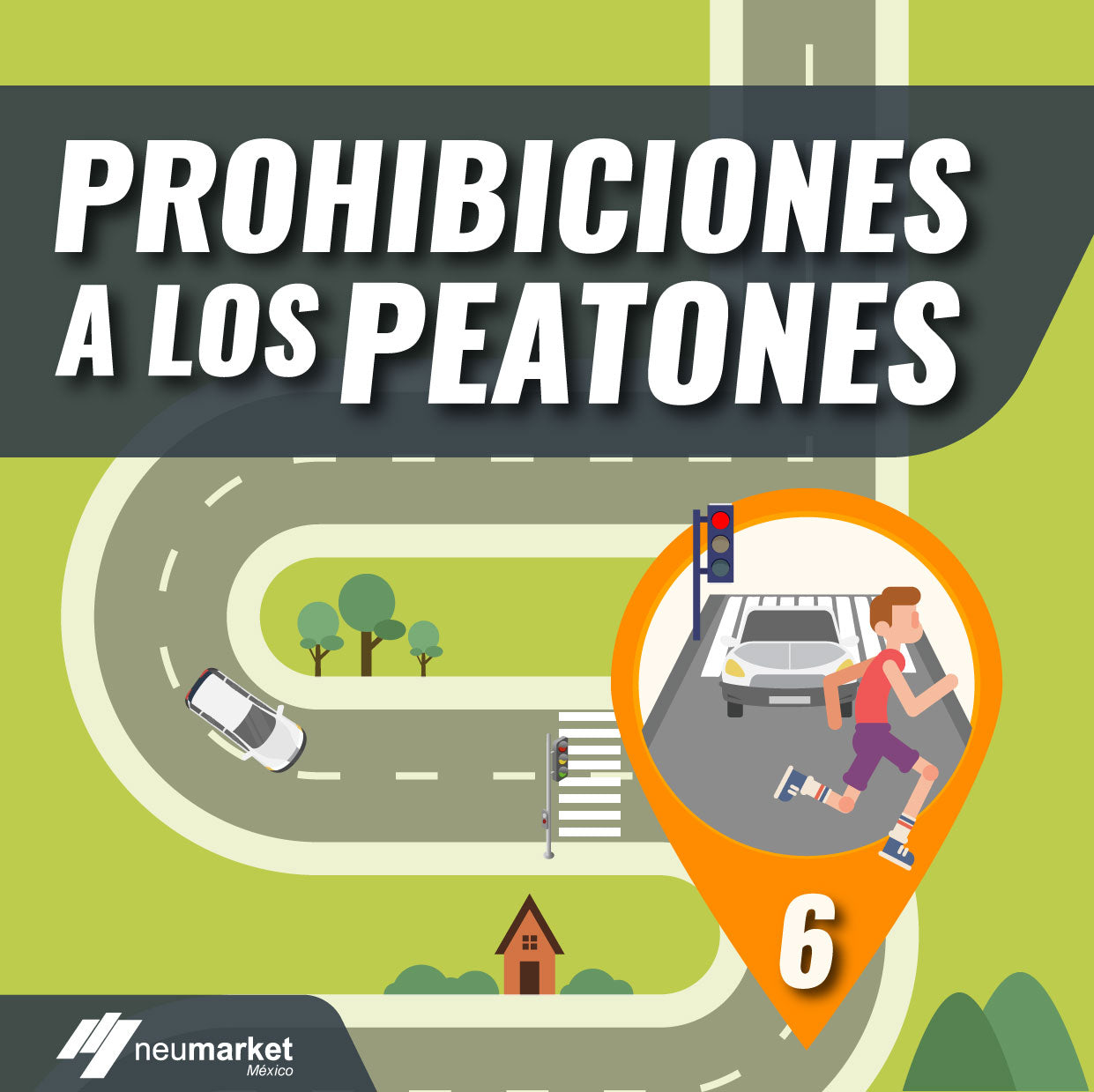 ¿Qué no puede hacer la gente en la vía?