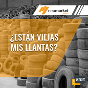 ¿Están muy viejas mis llantas?