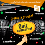 ¡Ponte a prueba! ¿Qué tanto sabes sobre marcas de llantas?